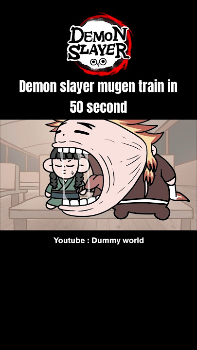 Demon slayer mugen train recap in 50second!