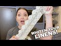 Whiten Your Antique Linens With Laine