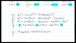 3.6 Example 5 The Repeated Chain Rule