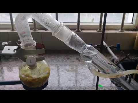 Video điều chế tinh dầu bằng phương pháp chưng cất lôi cuốn... - youtube
