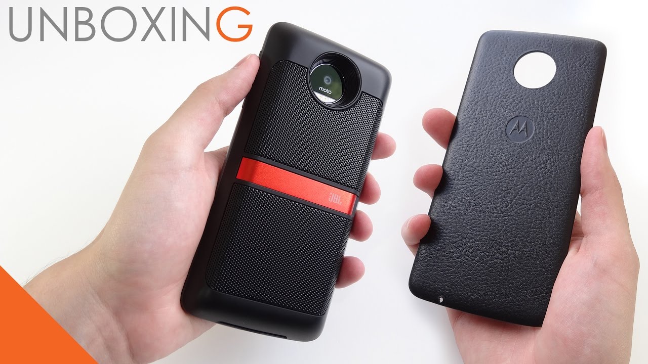 Moto Z Unboxing + Moto mods