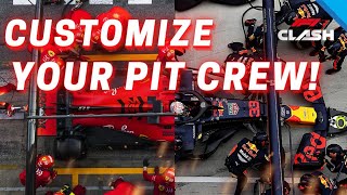 F1 Clash| How To Customize Your Pit Crew screenshot 4