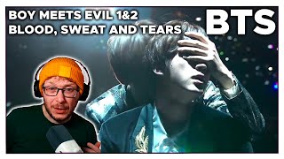 Fantastic showmanship! BTS - Boy Meets Evil 1&amp;2/Blood, Sweat and Tears | REACTION