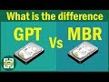 Briefly MBR vs GPT | What are the main differences between MBR and GPT disk styles