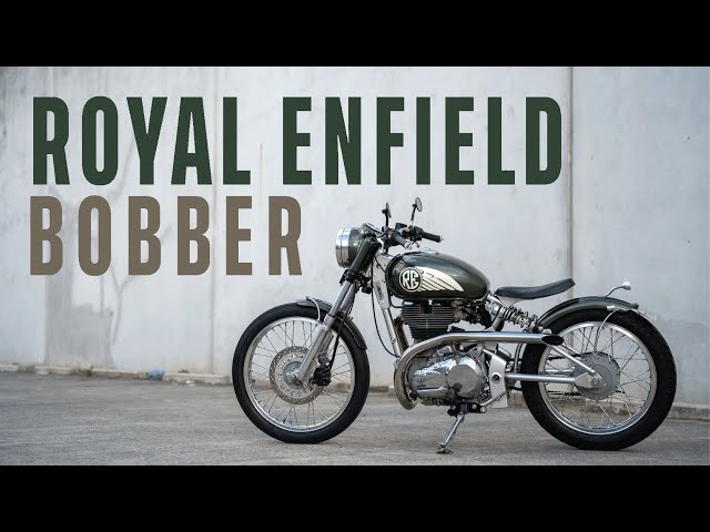 Custom Royal Enfield Bobber  Purpose Built Moto 