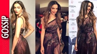 Cannes Red Carpet Look Of Deepika Padukone - Bollywood Gossip 2017