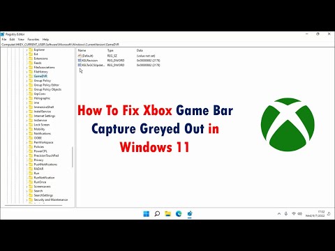 How To Fix Xbox Game Bar Capture Greyed Out in Windows 11