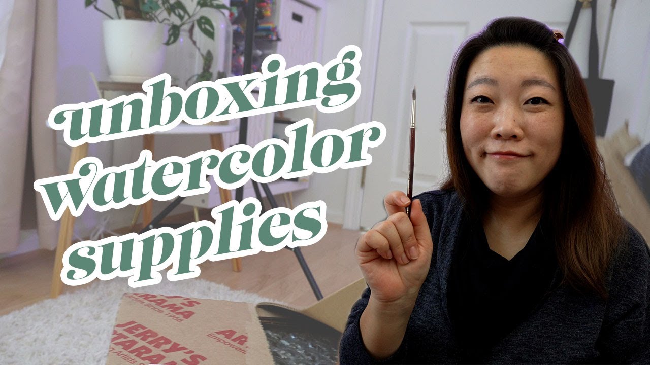 STUDIO VLOG 🖌️ New Supplies from Jerry's Artarama including a weird new