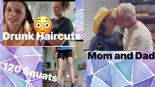 VLOG: I am Exterminator +  Drunk haircuts +  After hours at Mom and Dad’s