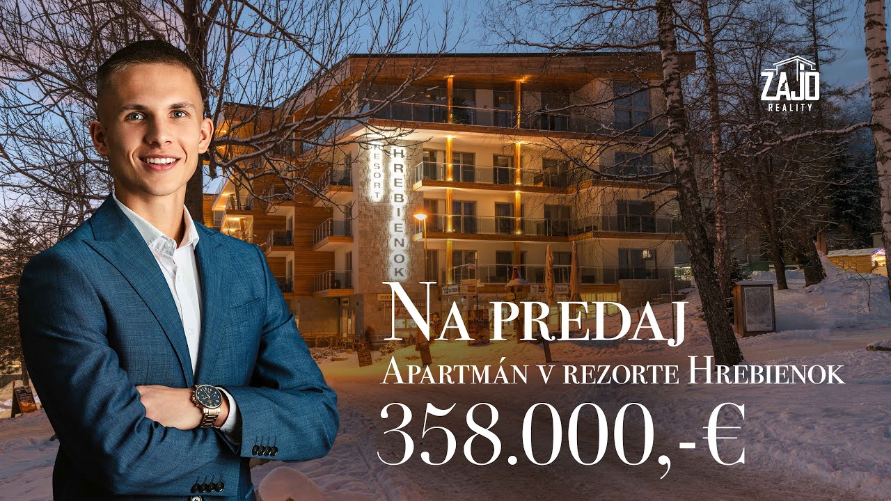 PREDANÉ | JEDINEČNÝ APARTMÁN V RESORTE HREBIENOK, VYSOKÉ TATRY