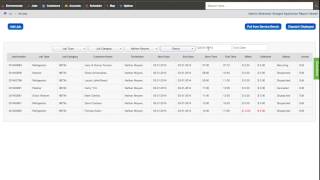 Field Harmony - Filtering the Jobs Page