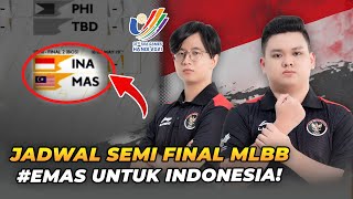 Update JADWAL SEMI FINAL Timnas MLBB SEA GAMES 2021 | INDONESIA lolos ke PLAYOFFS