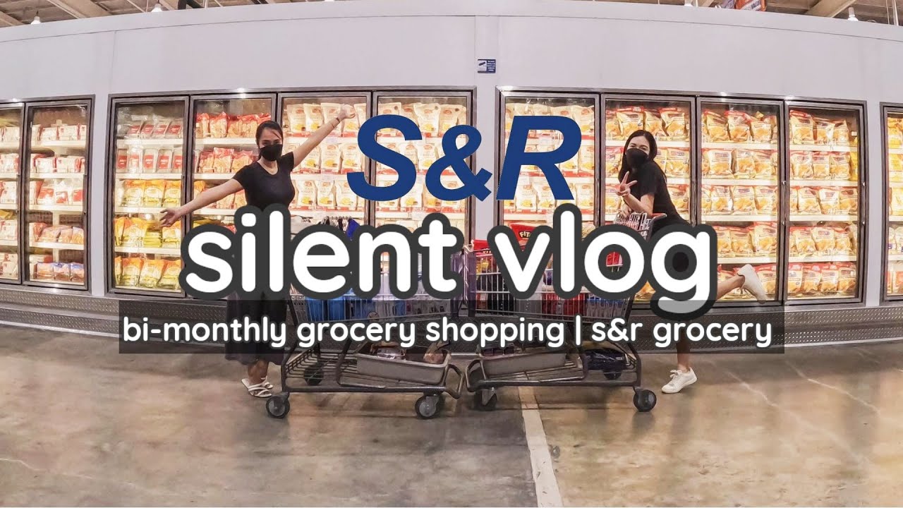 S&R Bi-Monthly Grocery Shopping | Grocery Vlog 🛒 | CnV Lifestyle