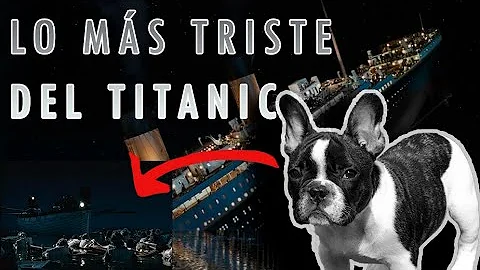 ¿Había perros en el Titanic?