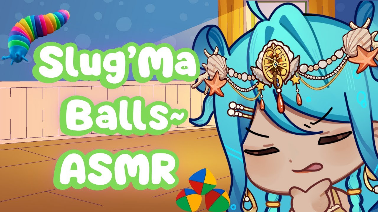 【ASMR】Trigger Focus: Sensory Slugs and Round Objects