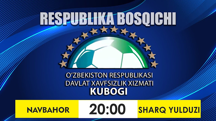 🏆DXX kubogi. Respublika bosqichi 2 -TUR