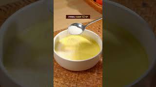 EASY & QUICK EGG PUDDING RECIPE #recipe #egg #pudding #baking #chinesefood #shorts #foodlover screenshot 5