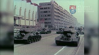 Military parade - Prague 1954