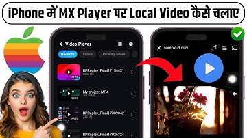 iPhone Me MX Player Par Local Video Files Kaise Chalaye ? Play Local MKV/MP4 Video in MX Player iOS