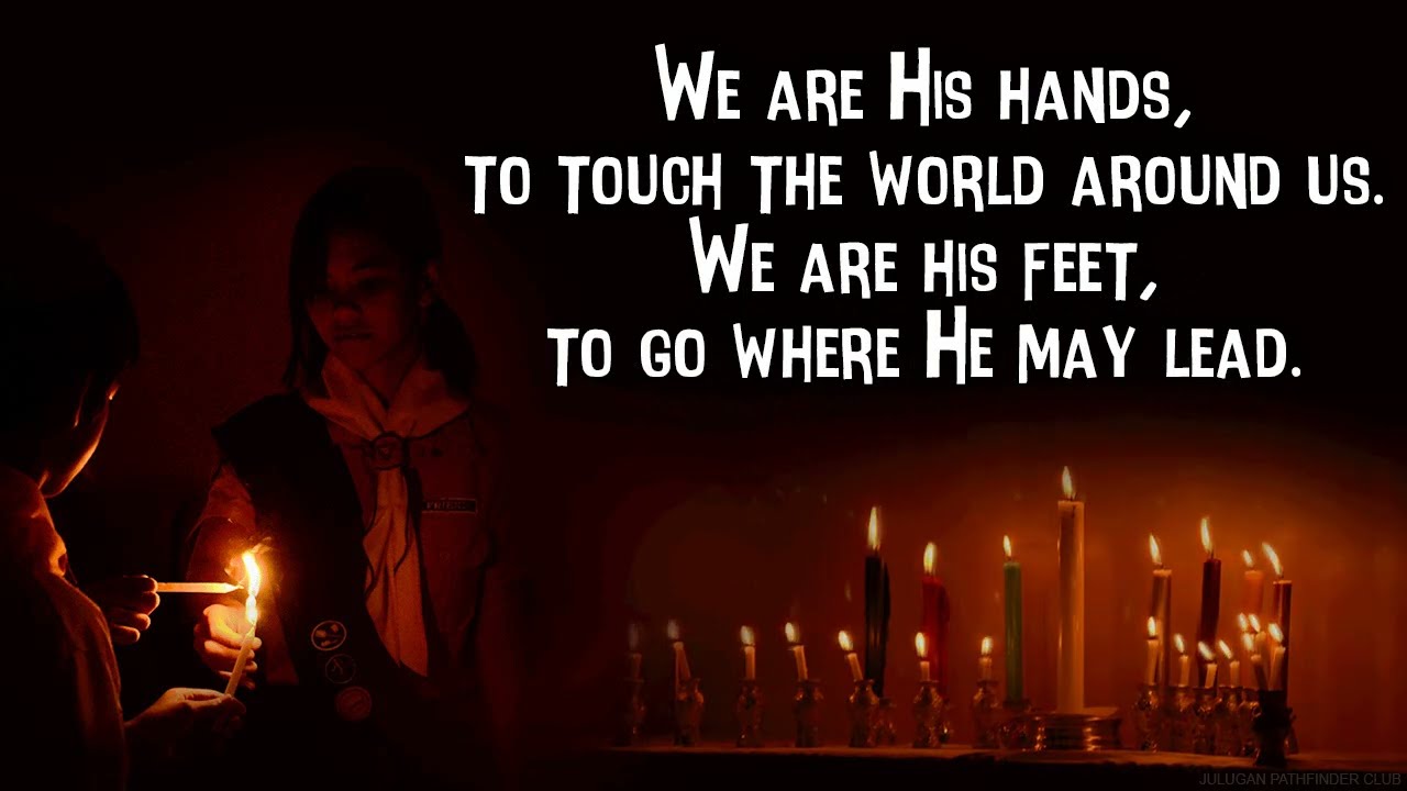 We Are His Hands - Instrumental with Lyrics
