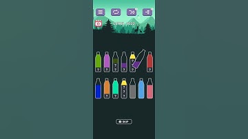 Water sort puzzle level 1022
