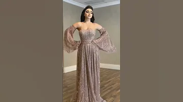 آخر موديلات فساتين سهرة جديد 