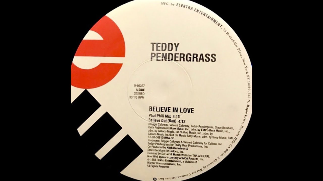 Teddy Pendergrass - "Believe In Love" (Phat Phili Mix) Teddy Pendergrass - "Believe In Love" (Phat Phili Mix)