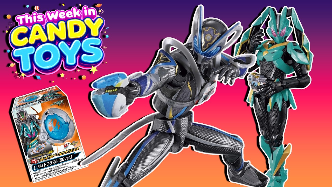 Our First Look At Kamen Rider My-Th Candy Toys! | This Week In Candy Toys
