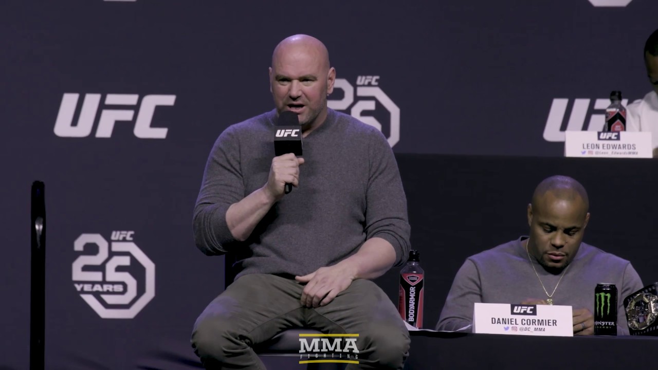 ufc 25th anniversary press conference brooklyn mma