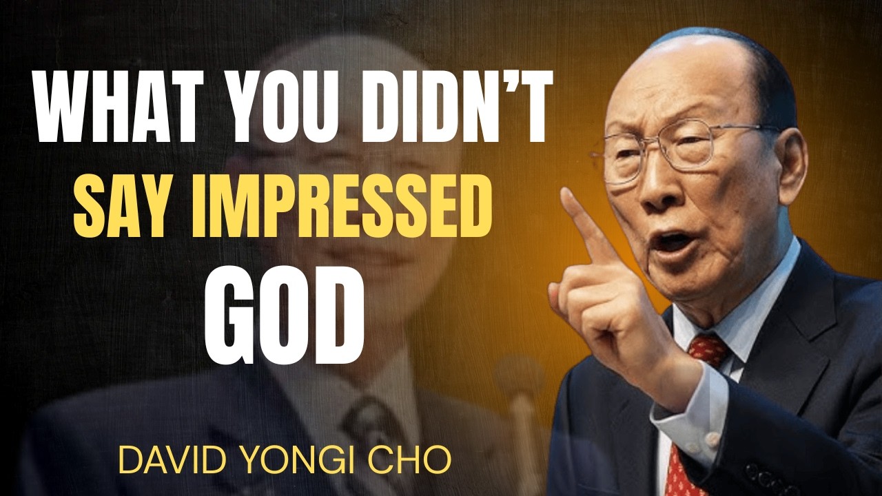 When Silence Speaks Louder Than Prayer | David Yonggi Cho