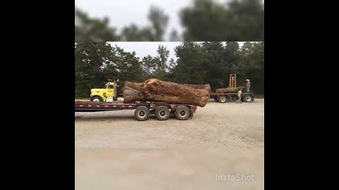 How-To: Unloading BIG Logs