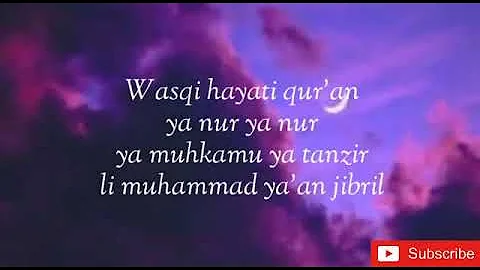 Rahman ya rahman - Nissa Sabyan (lyrics)