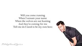 Video thumbnail of "Andy Grammer - My Own Hero (FGL Official Lyrics)"