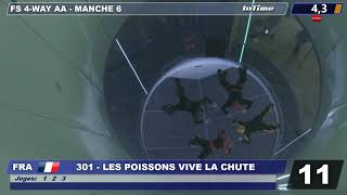 301 - 6 - LES POISSONS VIVE LA CHUTE - CHAMPIONNAT DE FRANCE 2019 DE VR4 N2  EN SOUFFLERIE