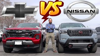 2024 Chevy Colorado vs 2024 Nissan Frontier: Which Truck Is Best?