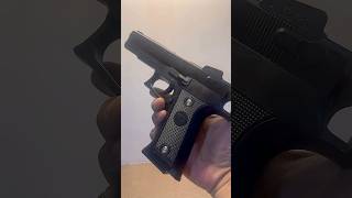 KWC Gel Gun - The 1911 Classic Black😎 #gelblaster #shorts #toyguns #toys #airsoft #1911pistol