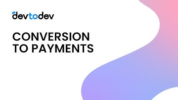 Devtodev | Conversion to Payments