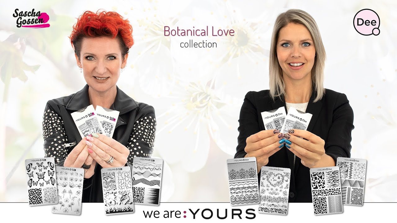 Introducing the Botanical Love stamping plate Collection