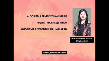Perhitungan Algoritma Output Primitif