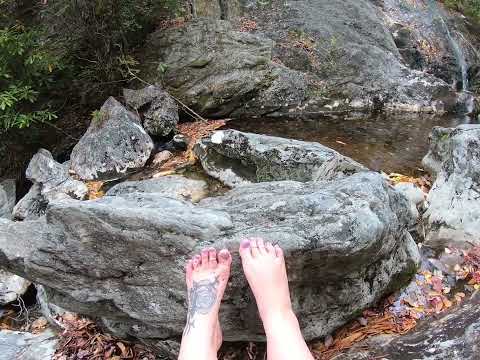 Barefoot Hiking | Waterfalls | Fall Colors | Views