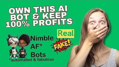 This AI Bot Makes You Money While You Sleep! 💸 (NimbleAF Bots Review + PLR Access)