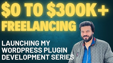 From $0 to $300K+ Freelancing — Launching My WordPress Plugin Series