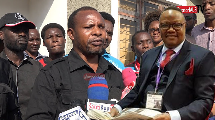 TUNDU LISSU AREJESHA FOMU YA URAIS CHADEMA