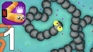 Snake.io NETFLIX Part 1 Gameplay Walkthrough Android IOS