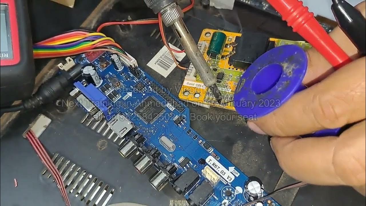 How to Install LED Driver Board in LED TV LED ड्राइवर बोर्ड कैसे लगाए