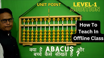 क्या है Abacus और बच्चे कैसे सीखते हैं ? || What is Abacus, Basic Addition on Abacus? learn level 1