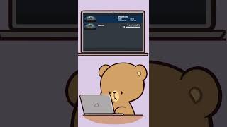 Who hates it when this happens? ⚡️#shorts #animation #milkmochabear #milkmocha #blackout #bears