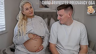 THIRD TRIMESTER PREGNANCY Q&amp;A!! *34 WEEKS PREGNANT*