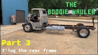 How to build a 1955 Chevy COE Ramp truck with 12 valve Cummins engine. Part 3