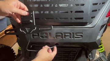 She’s almost legal, license plate mount.